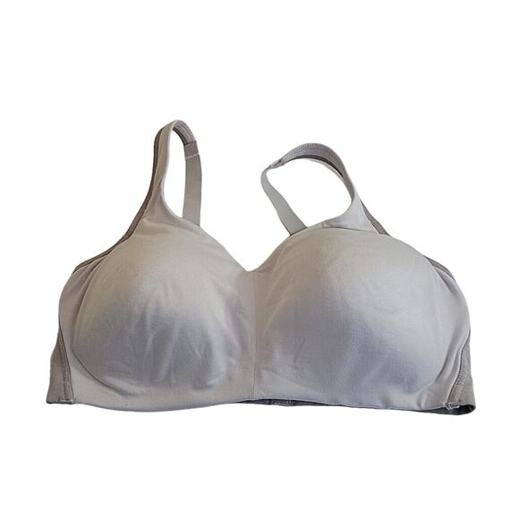 Vanity Fair Radiant Collection Gray Lightly Lined Wire Free T-Shirt Bra Size 2XL - Picture 1 of 7